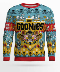 Goonies Never Say Xmas Ugly Christmas Sweater