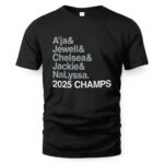 Las Vegas Basketball Ampersand 2025 Champs T-Shirt