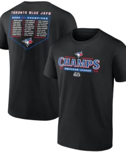 2025 America League Champions Bloop Single Roster Shirt