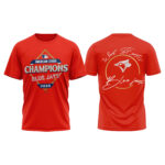 2025 American League Champions Toronto Blue Jays T-Shirt Red