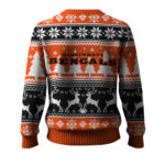 2025 Christmas Bengals Reindeer Football Ugly Sweater
