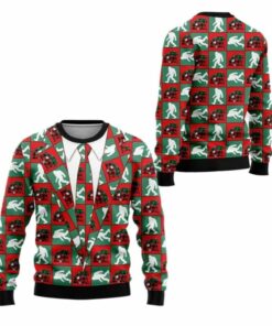 2025 Christmas Bigfoot Camping Christmas Ugly Christmas Sweater