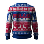 2025 Christmas Bills Reindeer Football Ugly Sweater