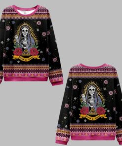 2025 Christmas Blessed And Stressed Ugly Christmas Sweater