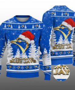 2025 Christmas Blue Jays Ugly Christmas Sweater