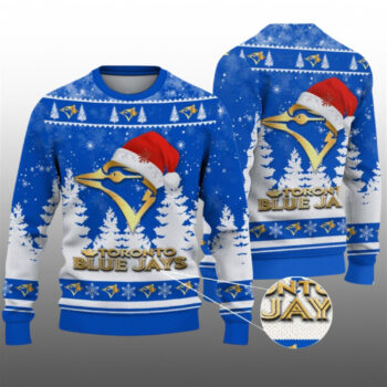 2025 Christmas Blue Jays Ugly Christmas Sweater