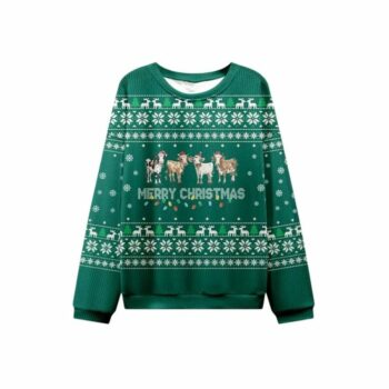 2025 Christmas Cow Merry Christmas Ugly Sweater