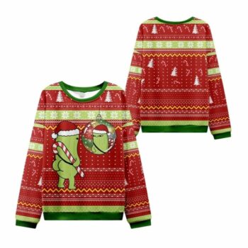 2025 Christmas Cucumber Ugly Christmas Sweater
