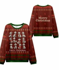 2025 Christmas Cute Pet Dog Lover Ugly Sweater