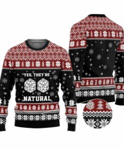 2025 Christmas DnD Yes Witches They’re Natural Ugly Christmas Sweater
