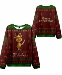 2025 Christmas Don’t Mess with Rudolph Ugly Sweater