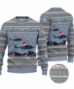 2025 Christmas German NH90 Sea Tiger Ugly Sweater