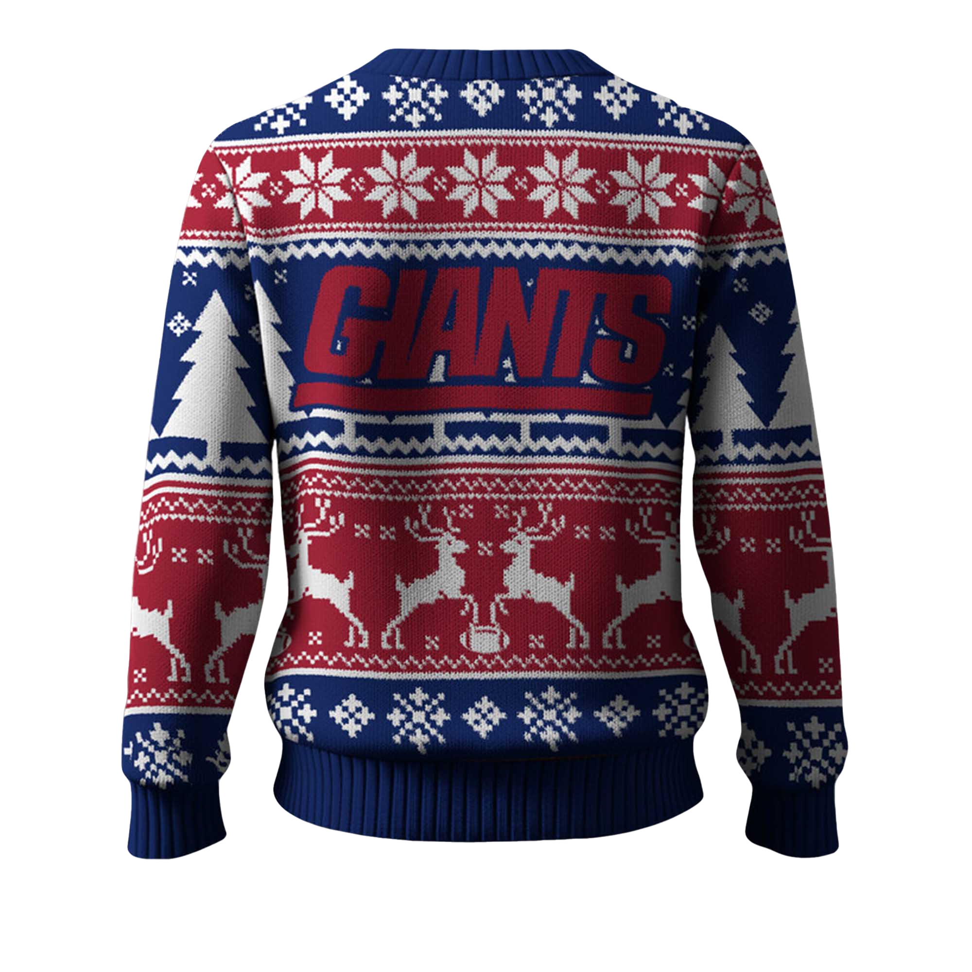 2025 Christmas Giants Reindeer Football Ugly Sweater 2025 Christmas Giants Reindeer Football Ugly Sweater