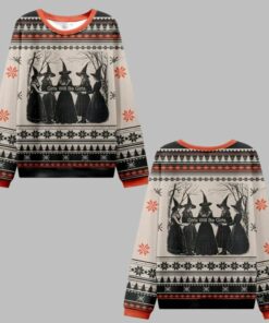 2025 Christmas Girls Will Be Girls Witch Ugly Christmas Sweater
