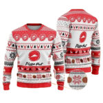 2025 Christmas Pizza Hut Ugly Sweater 1 2025 Christmas Pizza Hut Ugly Sweater
