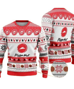2025 Christmas Pizza Hut Ugly Sweater