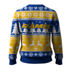 2025 Christmas Rams Reindeer Football Ugly Sweater