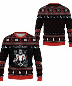 2025 Christmas DND The Satanic Praxis Ugly Sweater
