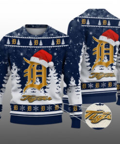 2025 Christmas Tigers Ugly Christmas Sweater
