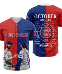 2025 Cubs October Baseball Jersey