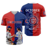 2025 Cubs October Baseball Jersey