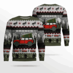 2025 Ford Bronco Holiday Ugly Sweater