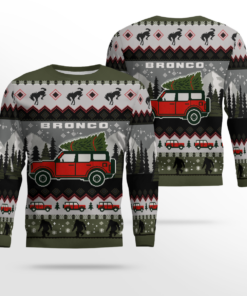 2025 Ford Bronco Holiday Ugly Sweater