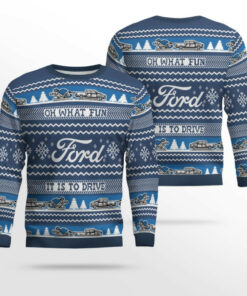 2025 Ford Holiday Oh What Fun it is Ugly Sweater