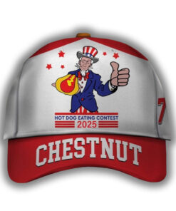 2025 Joey Chestnut 17th Nathan Famous Hot Dog Hat