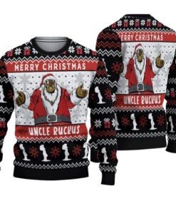 2025 Merry Christmas From Uncle Ruckus Ugly Christmas Sweater