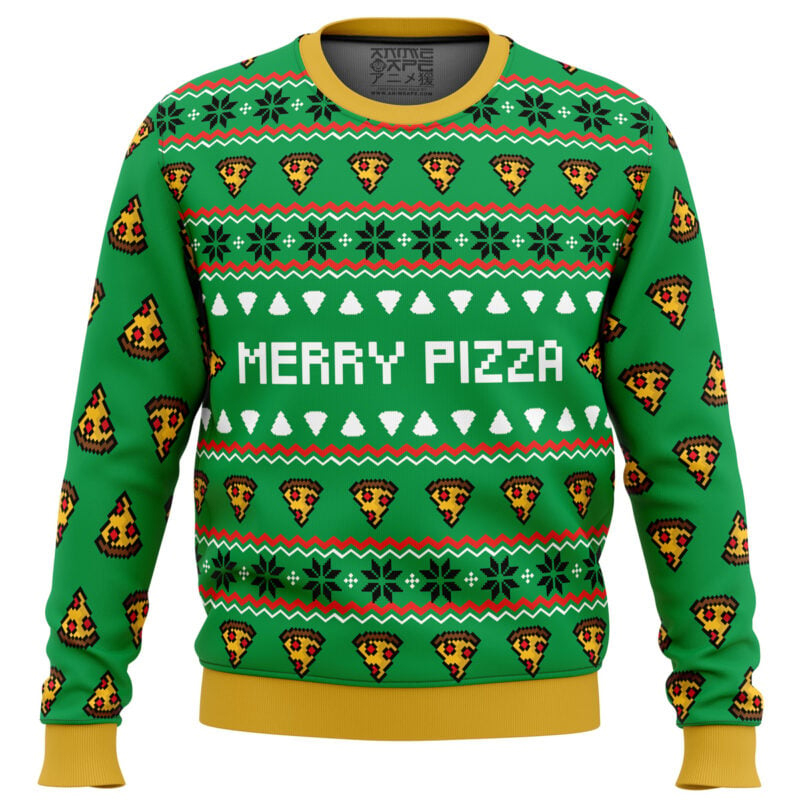 2025 Merry Pizza Ugly Christmas Sweater 2025 Merry Pizza Ugly Christmas Sweater