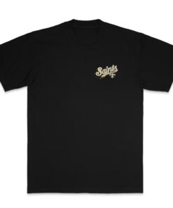 2025 New Orleans Saints Born x Raised Black Pro Script T-Shirt
