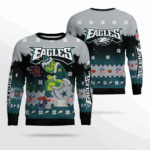 2025 Philadelphia Eagles Funny Christmas Ugly Sweater