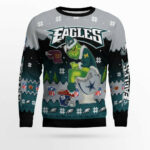 2025 P.Eagles Funny Christmas Ugly Sweater