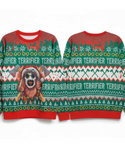 2025 Terrifier Ugly Christmas Sweater
