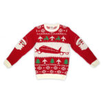 2025 Ugly Christmas Sweater for Pilots