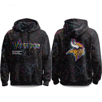2025 Vikings Crucial Catch Hoodie Version 2