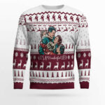 2025 Vintage It’s A Wonderful Life Family Ugly Christmas Sweater