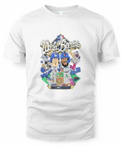 2025 World Series Matchup Shirt Dodgers vs Blue Jays Baseball T-Shirt