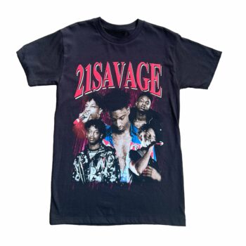 21 Savage "Red Rain" Graphic T-Shirt