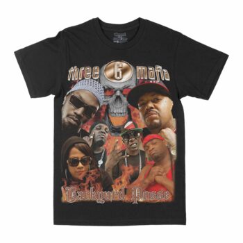 Three 6 Mafia Graphic T-Shirt