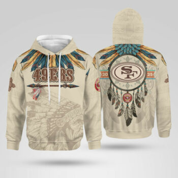 49ers Native American Heritage Month 2025 Hoodie