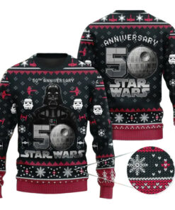 50th Anniversary Star Wars Ugly Christmas Sweater