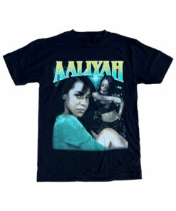 Aaliyah Green Graphic T-Shirt