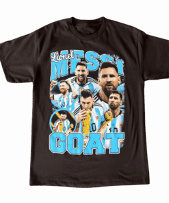Lionel Messi "Goat" Graphic T-Shirt