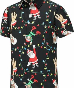 2025 Christmas Santa Claus Joyful Holiday Hawaiian Shirt
