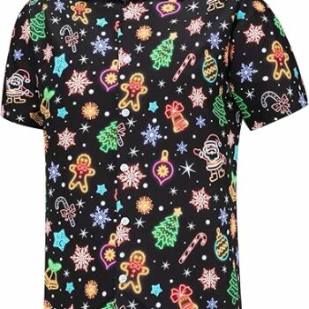 2025 Christmas Twinkle Lights Holiday Hawaiian Shirt