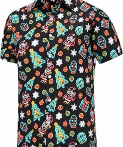 2025 Christmas Sparkling Lights Holiday Hawaiian Shirt