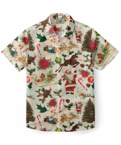 2025 Christmas Vibrant Traditional Christmas Hawaiian Shirt
