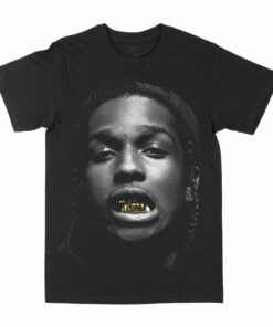 A$AP Rocky "Gold Grill" Graphic T-Shirt